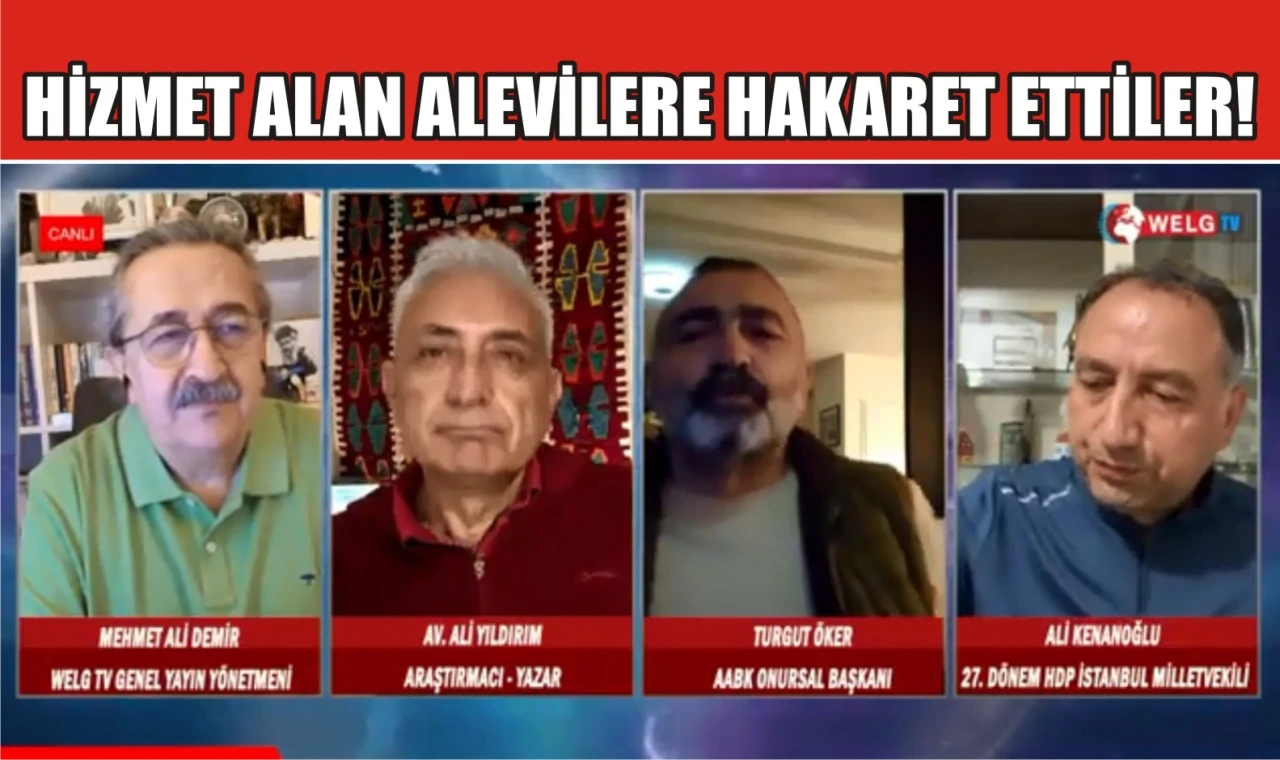 İnkârcı Öker: Alevi kuruluşların yöneticileri şahsiyetsiz!