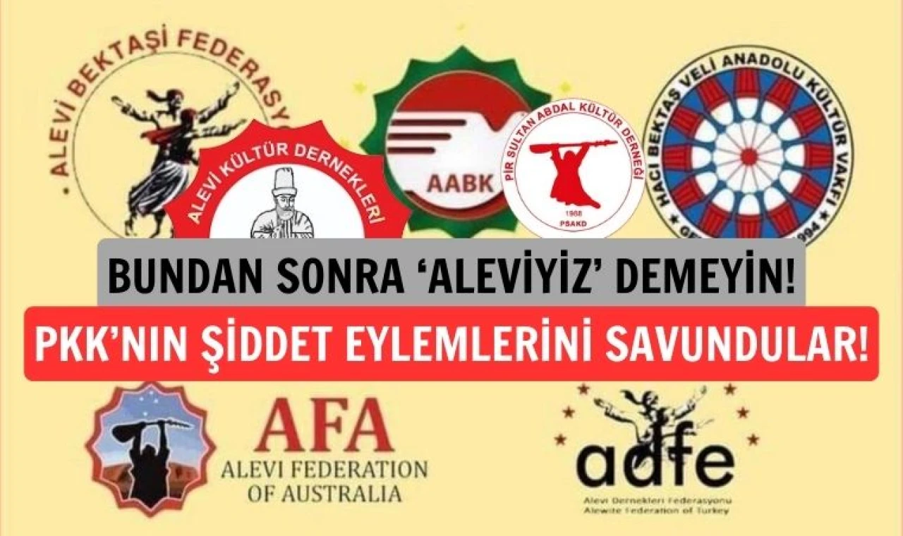 Sözde Alevi örgütlerinin gerçek yüzü bir kez daha ortaya çıktı!